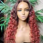 Coloured Wavy Wig