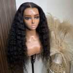 Deep Curly Jet Black Wig